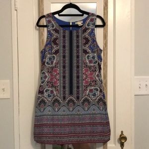 Printed sleeveless dress